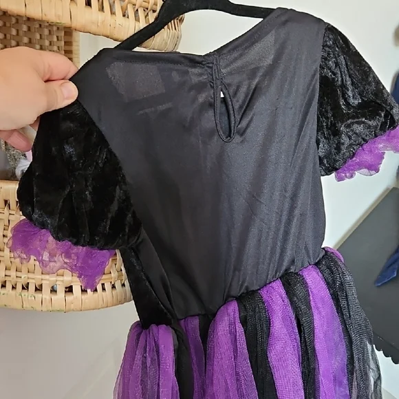 Disney Purple and Black Sequin Kids Costume Princess Dress - Picture 5 of 6
